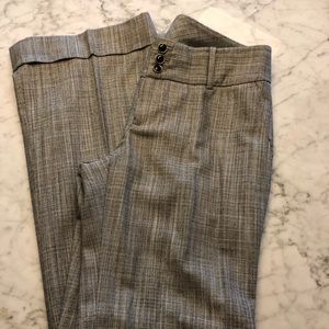 Banana republic grey pants with button detail
